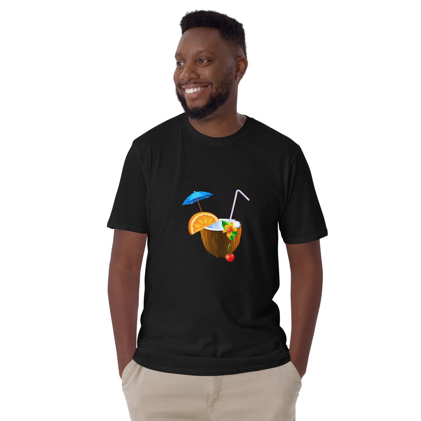 Short-Sleeve Unisex T-Shirt COCONUT COCKTAIL