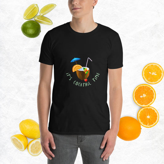 Short-Sleeve Unisex T-Shirt COCONUT COCKTAIL