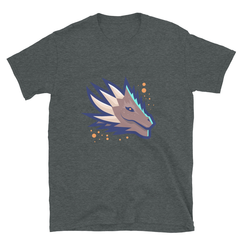 Short-Sleeve Unisex T-Shirt DRAGON HEAD ART