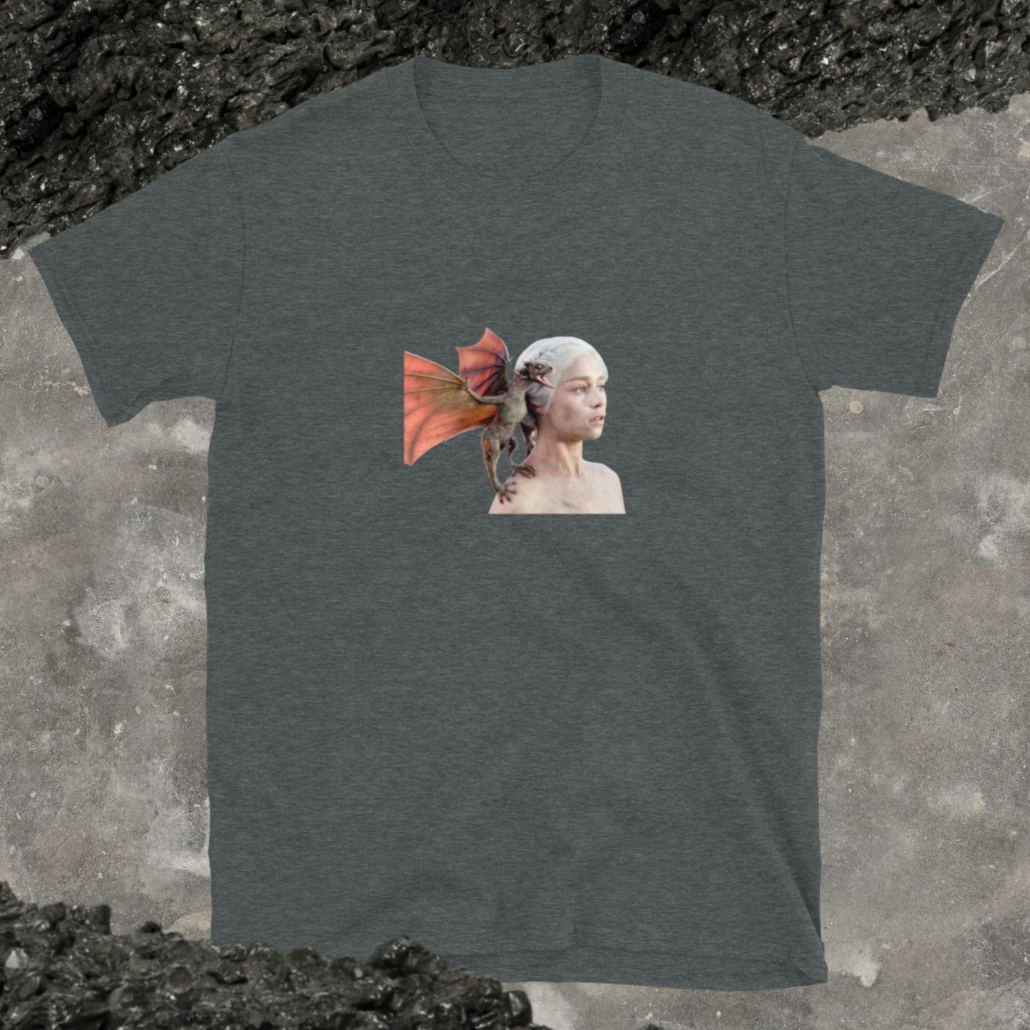 Short-Sleeve Unisex T-Shirt DAENERYS AND DRAGON