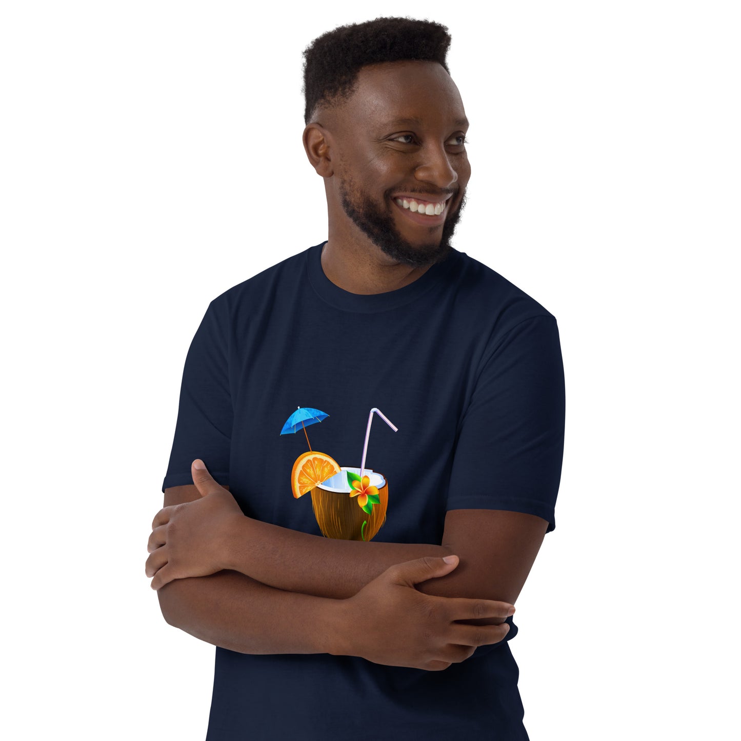 Short-Sleeve Unisex T-Shirt COCONUT COCKTAIL