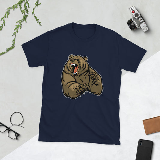 Унисекс тениска с къс ръкав BEAR ART