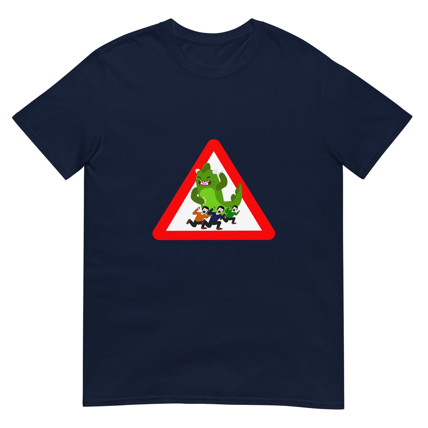 Camiseta unisex de manga corta GODZILLA FUNNY