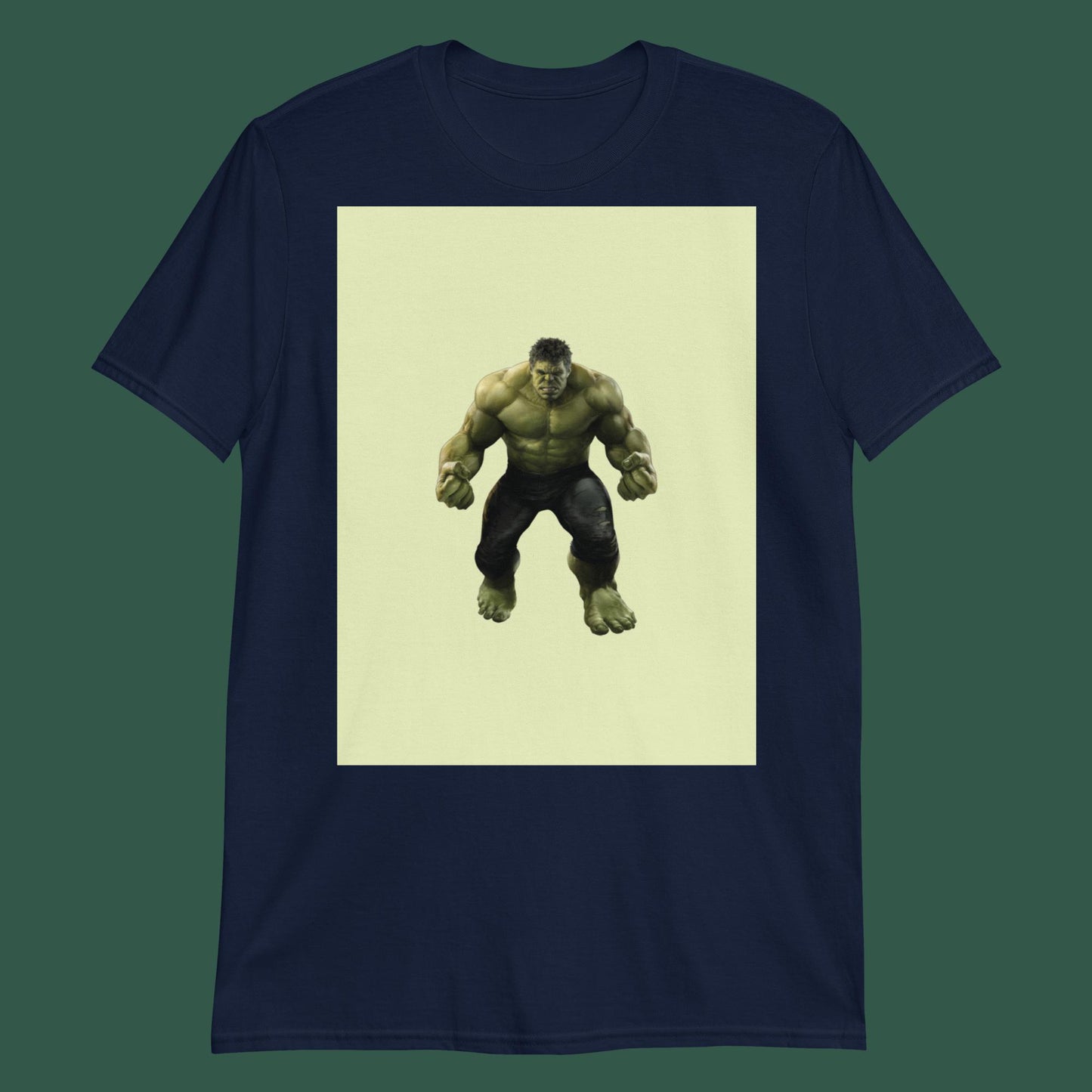 Унисекс тениска с къс ръкав GREEN HULK