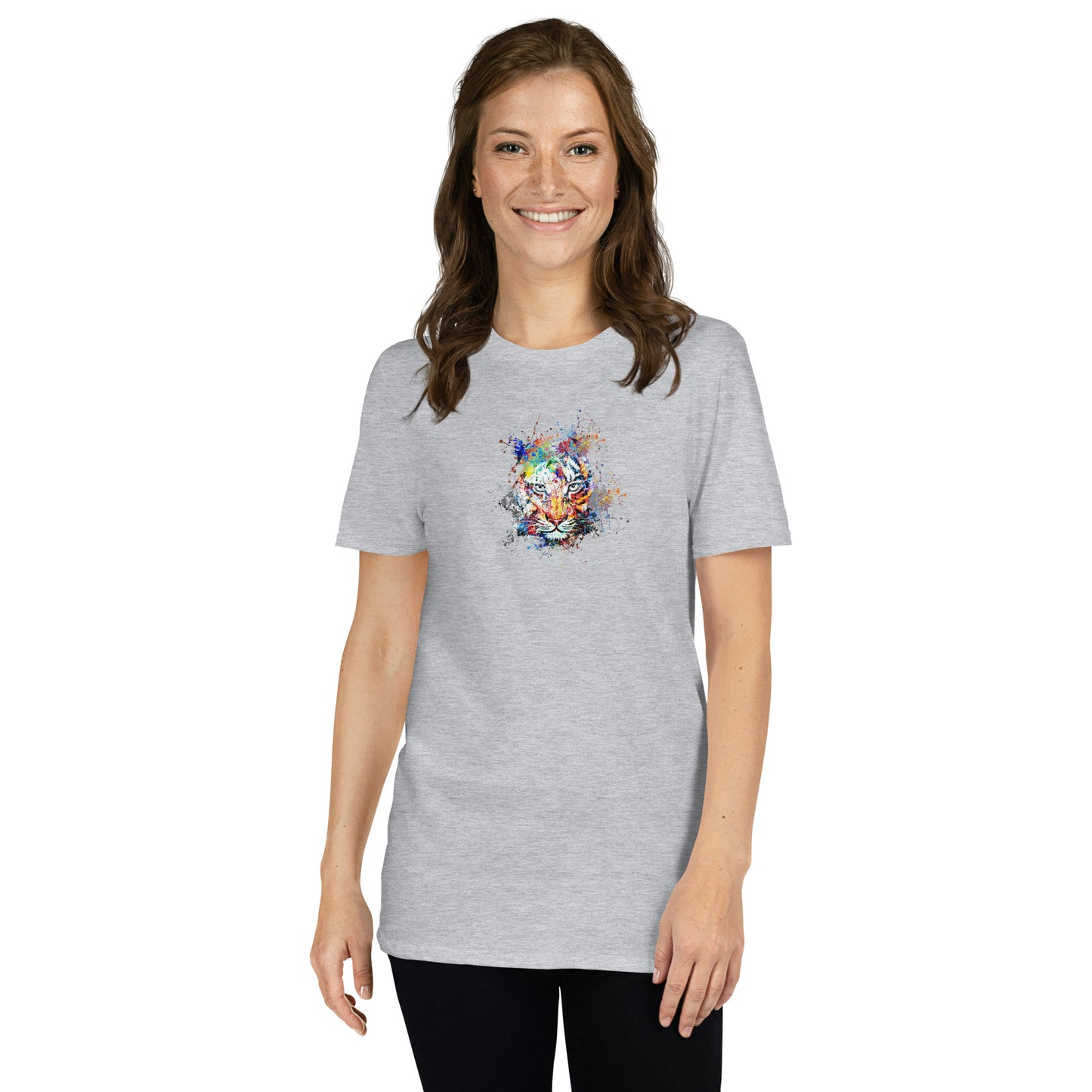 Short-Sleeve Unisex T-Shirt TIGER ART