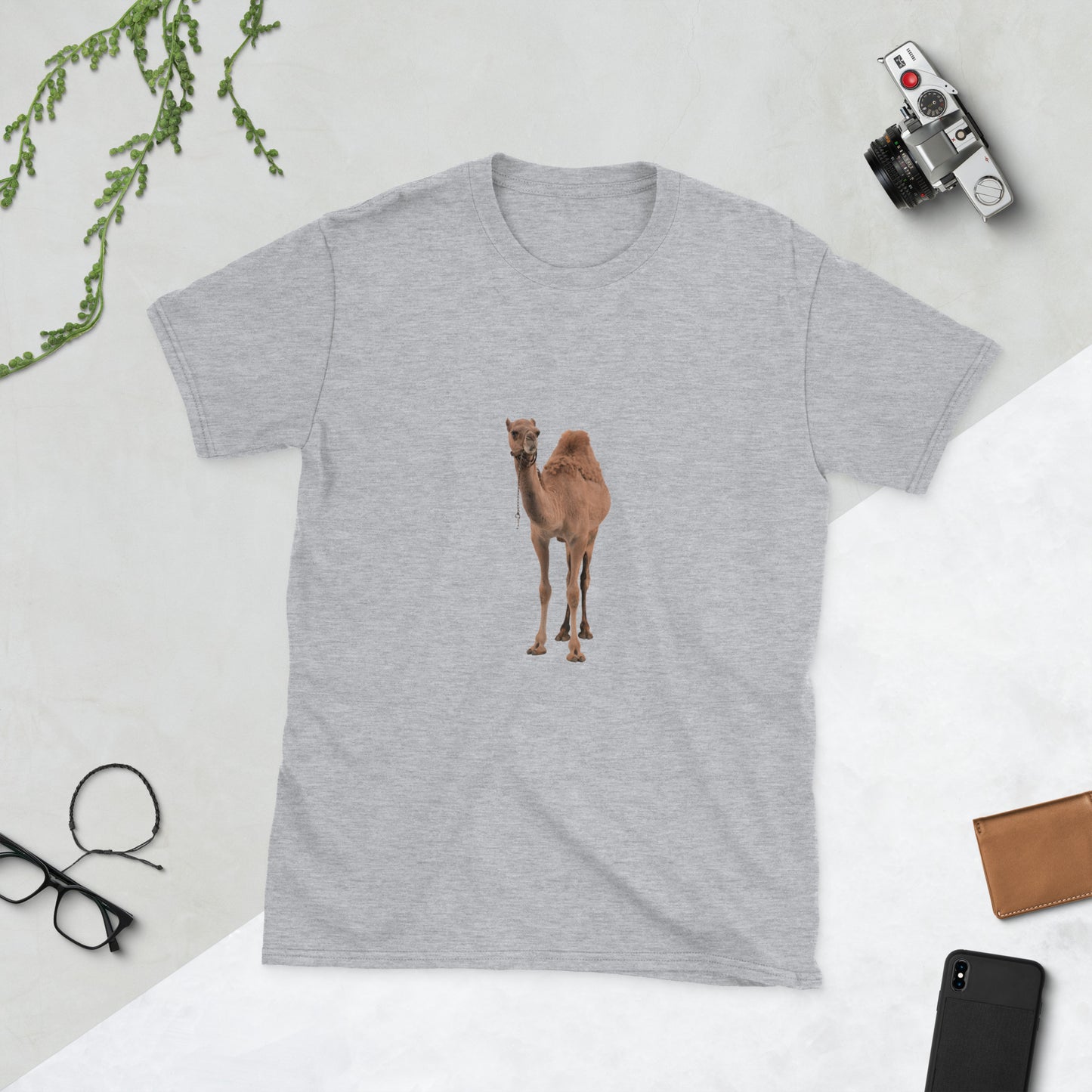 Camiseta unisex de manga corta CAMEL