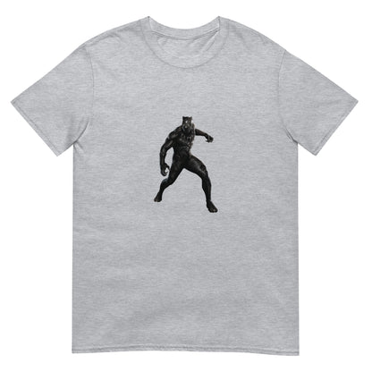 Унисекс тениска с къс ръкав BLACK PANTHER