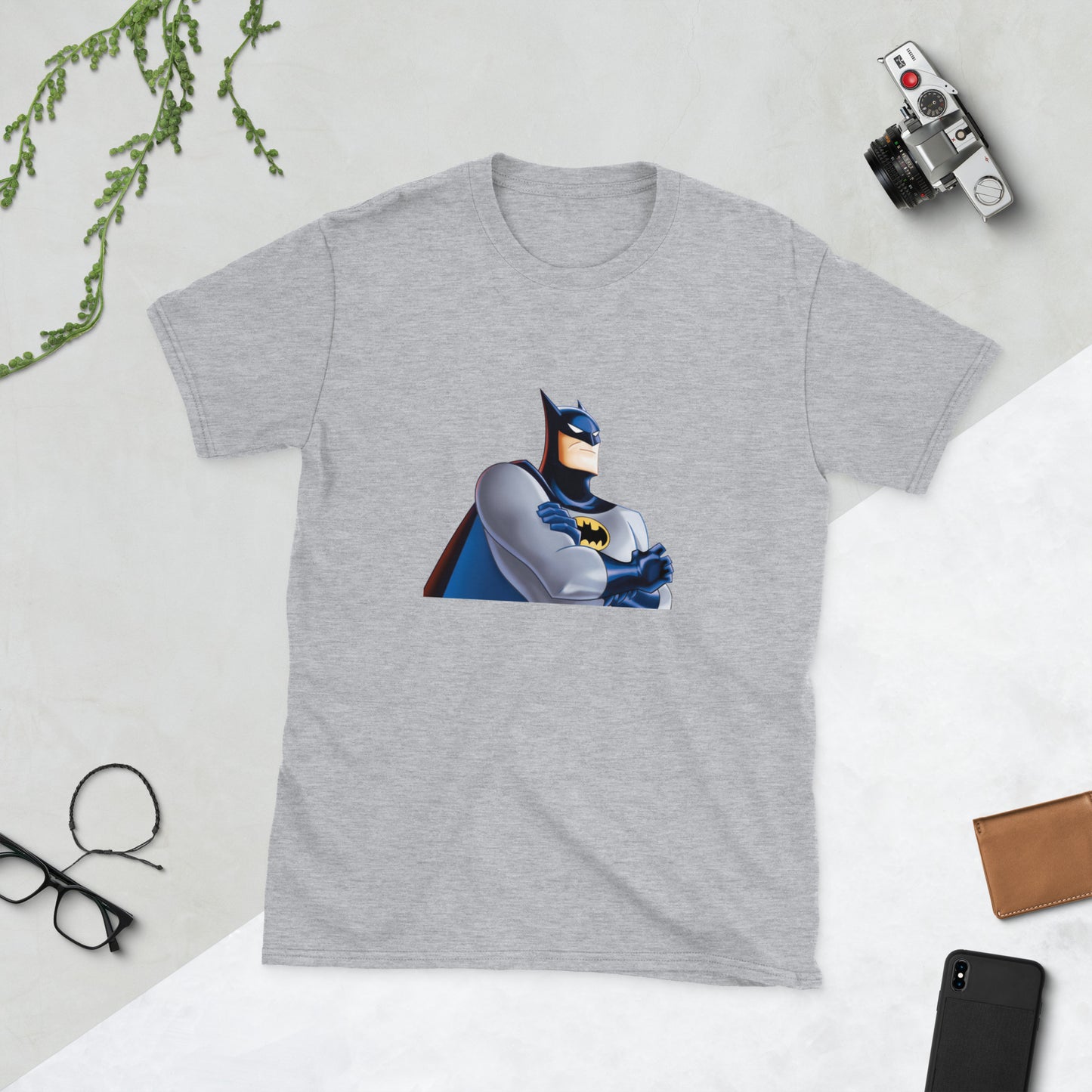 Short-Sleeve Unisex T-Shirt BATMAN ANIMATION