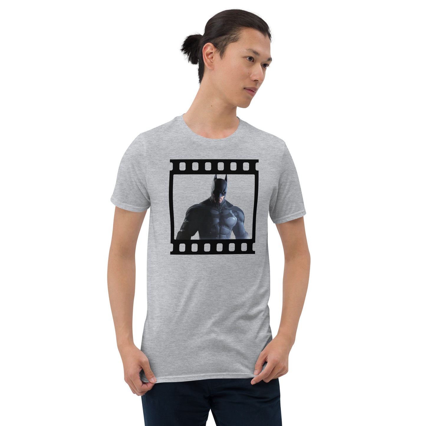 Camiseta Unisex de Manga Corta BATMAN CINTA DE PELÍCULA