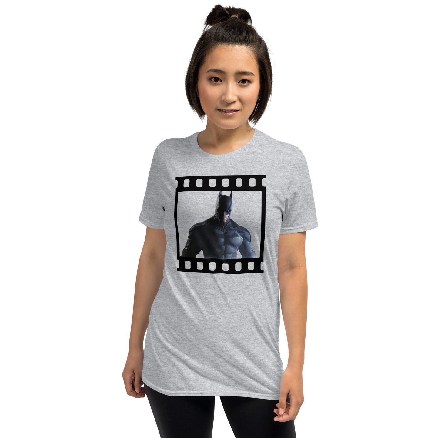 Camiseta Unisex de Manga Corta BATMAN CINTA DE PELÍCULA