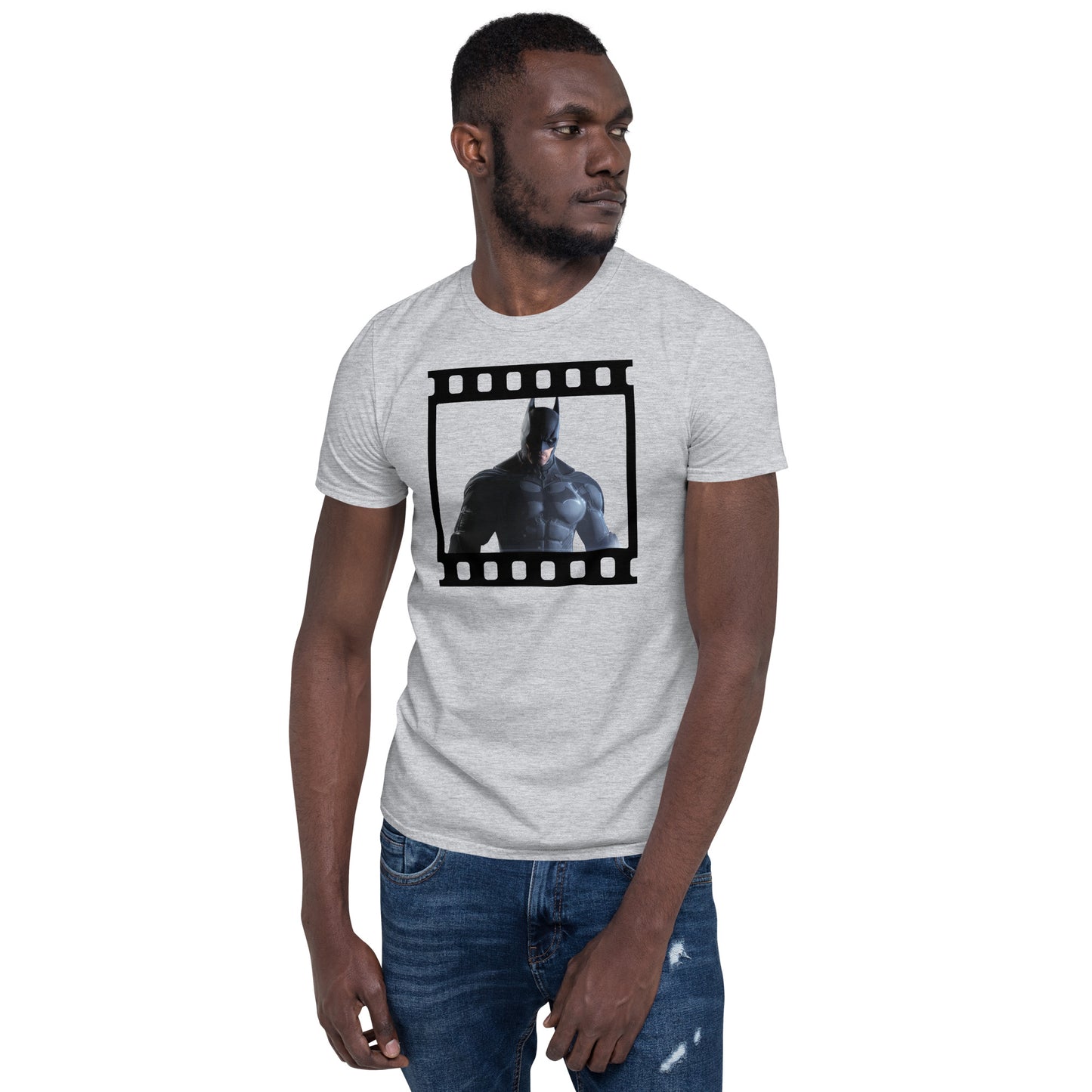 Camiseta Unisex de Manga Corta BATMAN CINTA DE PELÍCULA