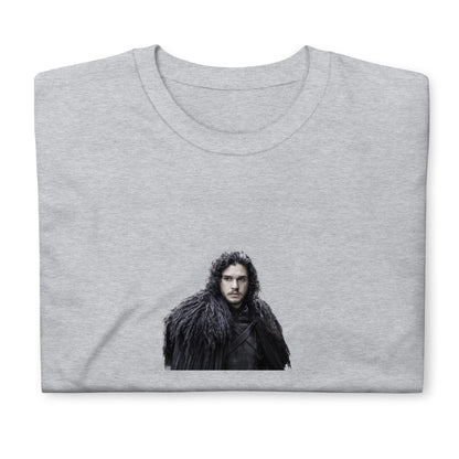 Унисекс тениска с къс ръкав JON SNOW ИГРА НА ТРОНОВЕ