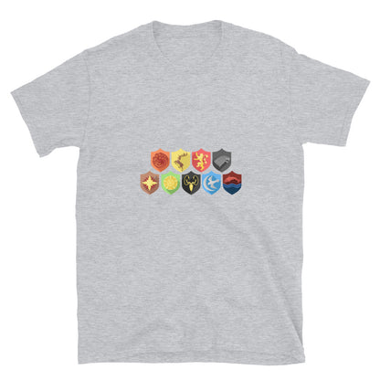 Унисекс тениска с къс ръкав ИГРА НА ТРОНОВЕ ЛОГОТА