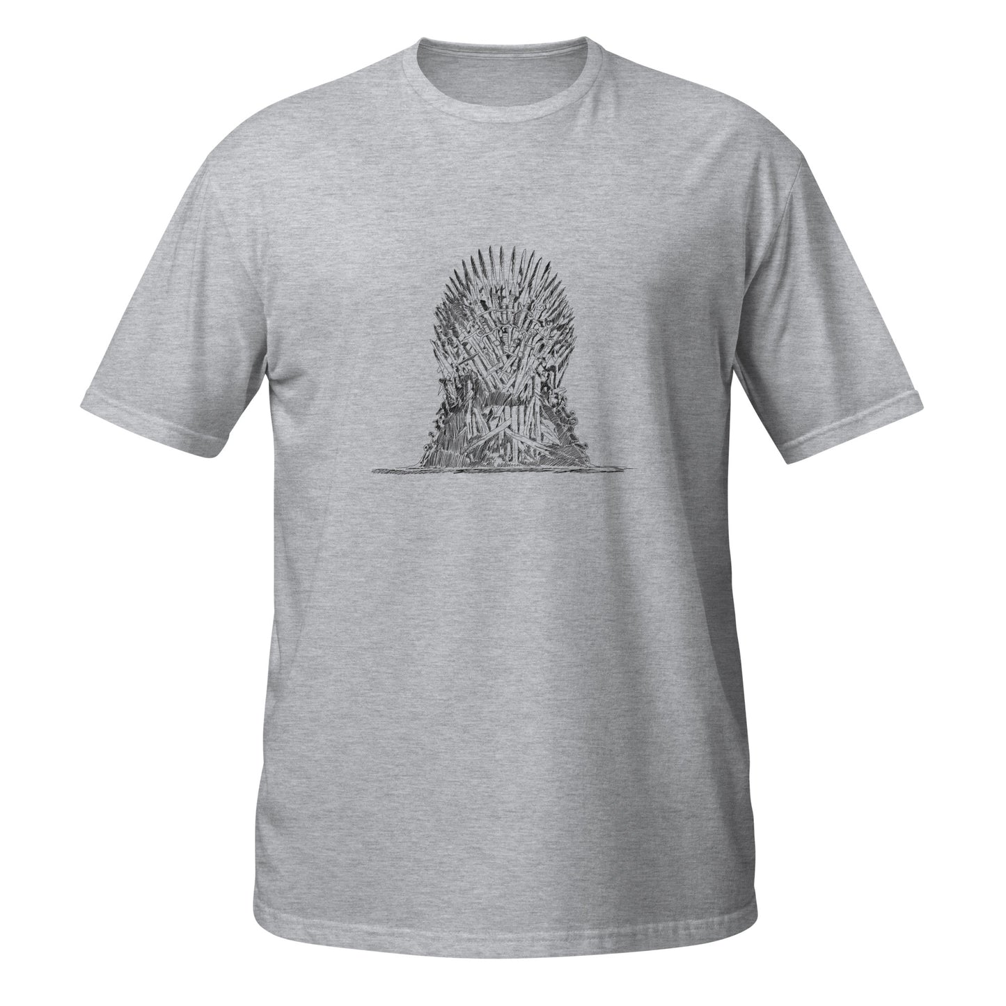 Short-Sleeve Unisex T-Shirt THE THRONE MONOCHROME