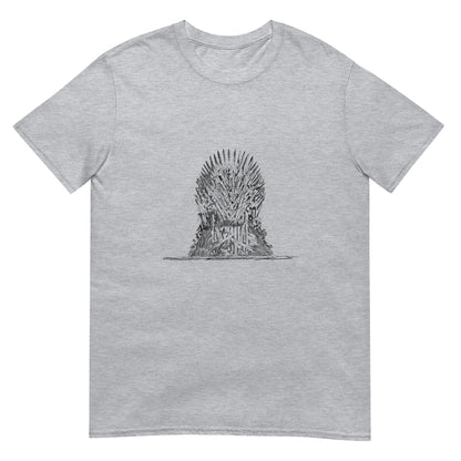 Унисекс тениска с къс ръкав THE THRONE MONOCHROME