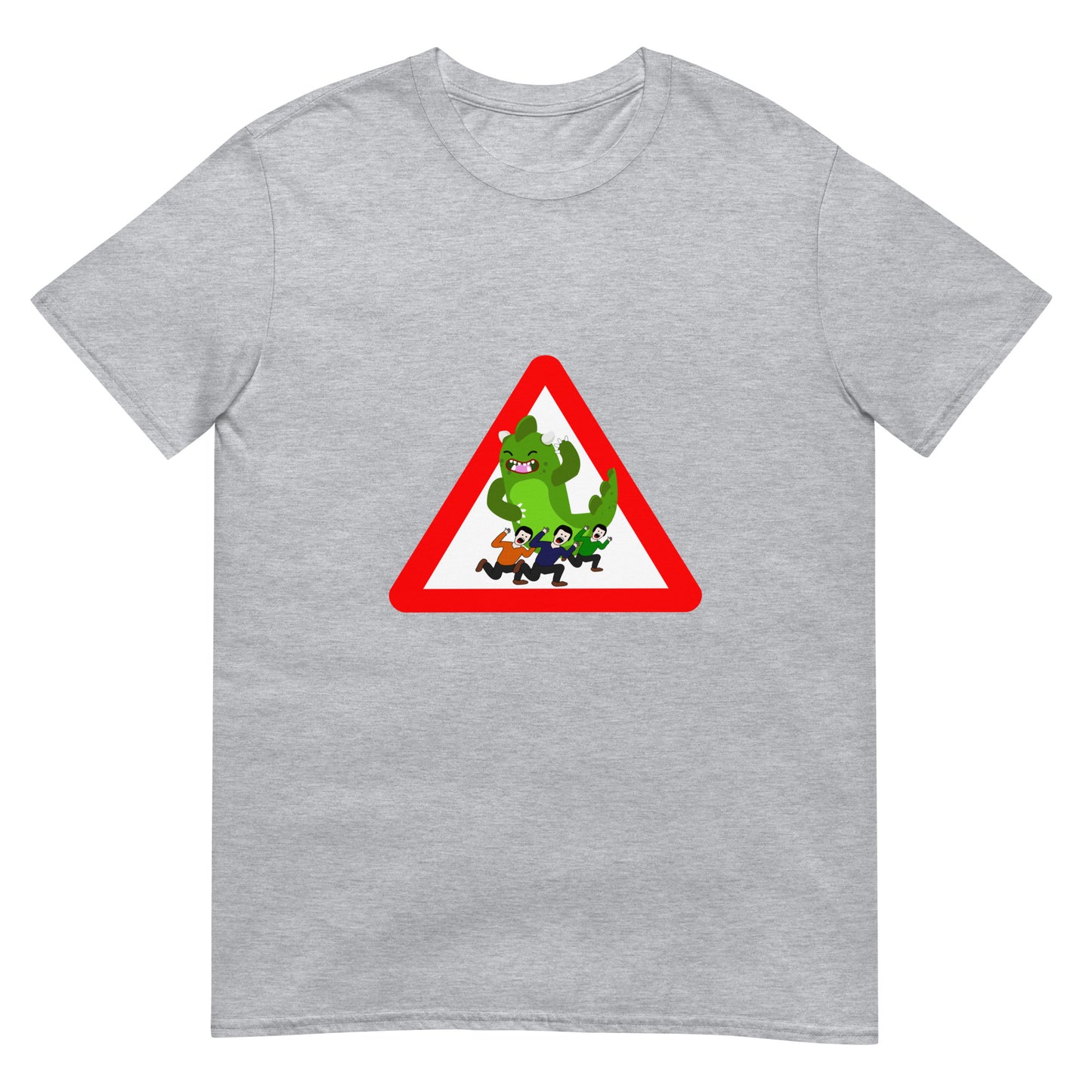 Camiseta unisex de manga corta GODZILLA FUNNY