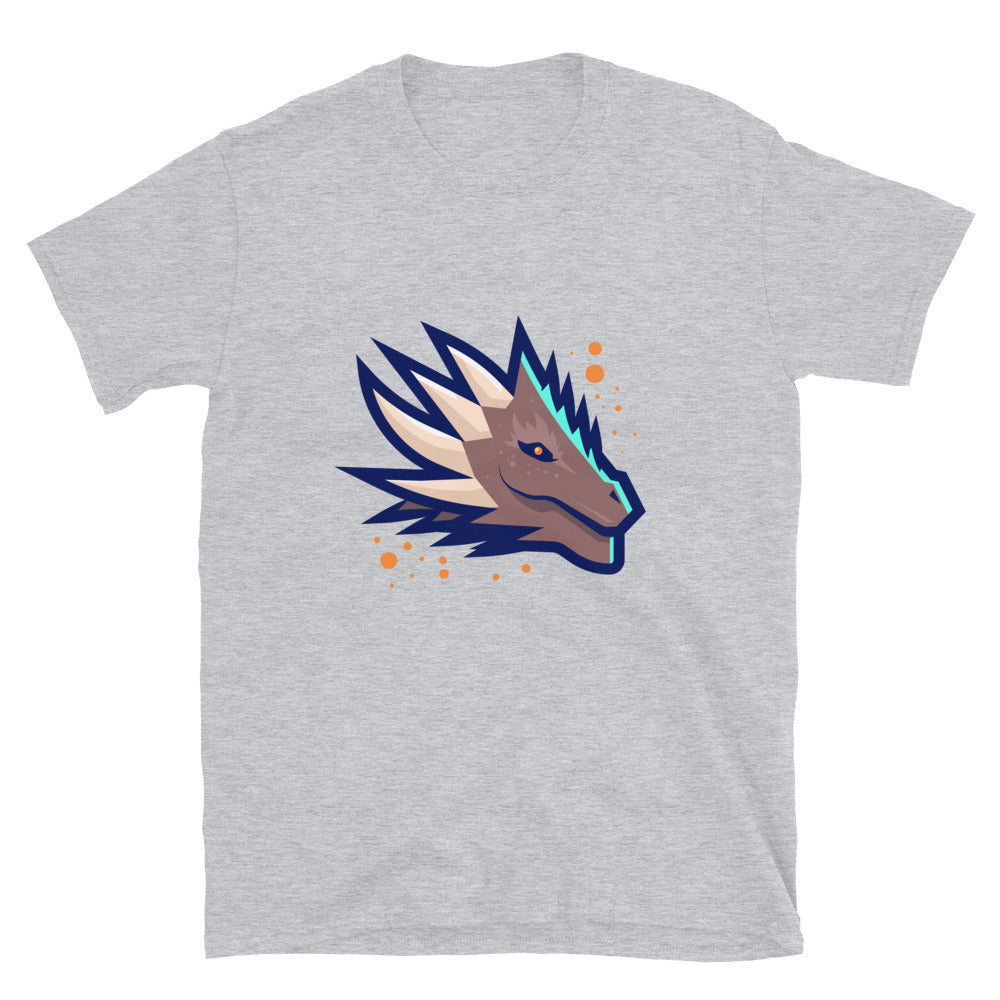 Short-Sleeve Unisex T-Shirt DRAGON HEAD ART