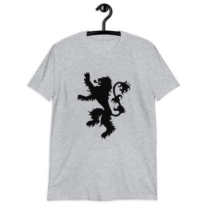 Унисекс тениска с къс ръкав LANNISTER LOGO MONOCHROME
