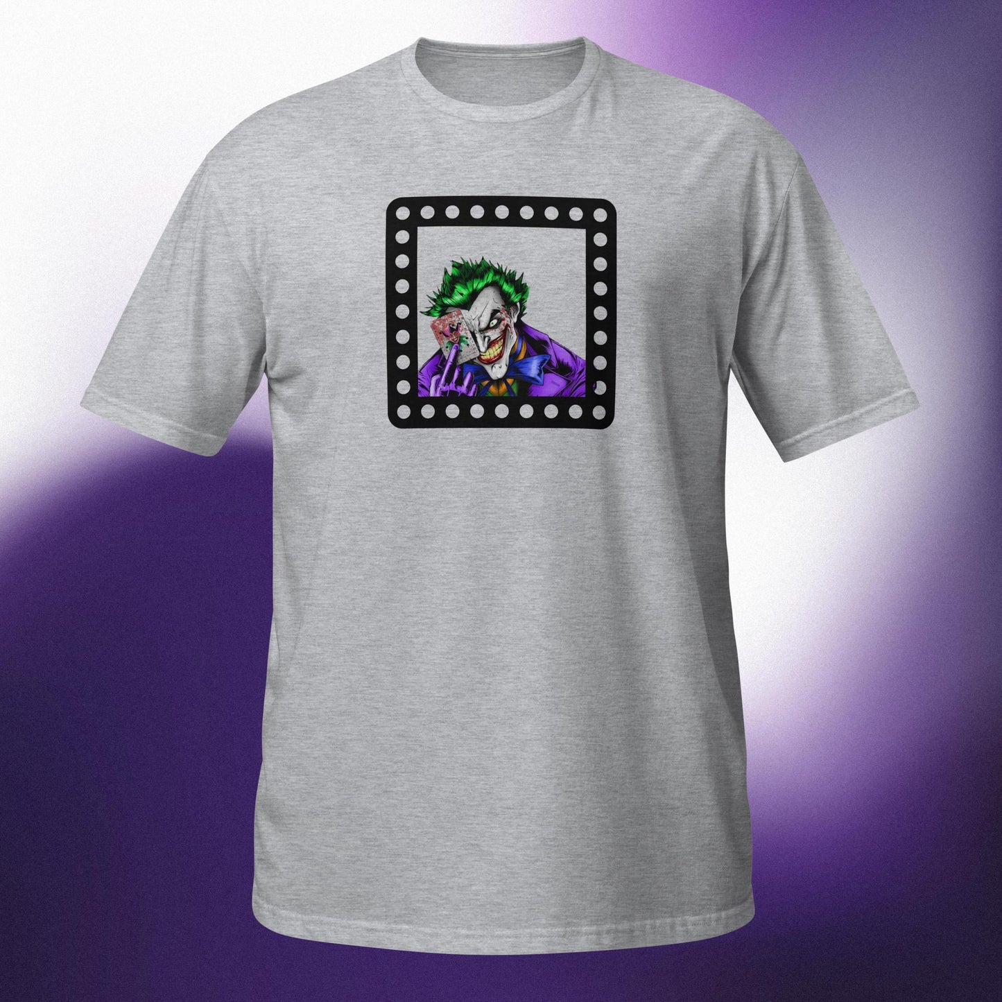 Camiseta Unisex de Manga Corta EL JOKER EN UN CUADRO