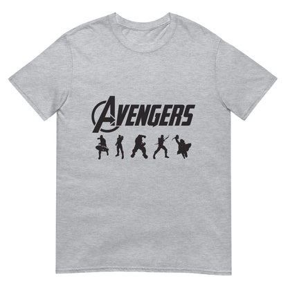 Унисекс тениска с къс ръкав AVENGERS