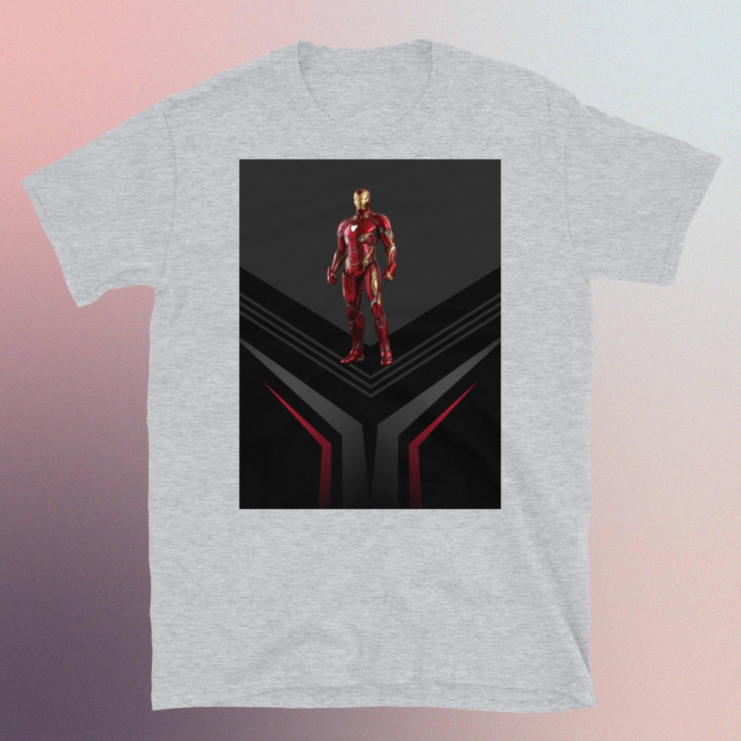 Camiseta unisex de manga corta IRON MAN