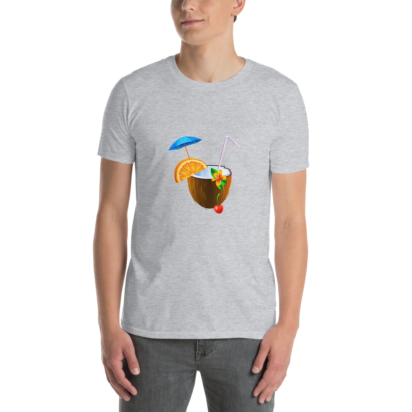 Short-Sleeve Unisex T-Shirt COCONUT COCKTAIL