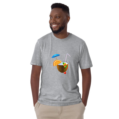 Short-Sleeve Unisex T-Shirt COCONUT COCKTAIL