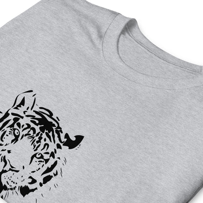 Унисекс тениска с къс ръкав TIGER MONOCHROME