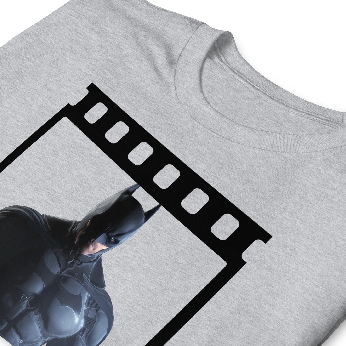 Camiseta Unisex de Manga Corta BATMAN CINTA DE PELÍCULA