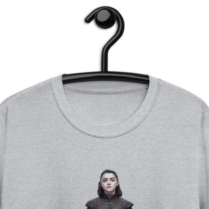 Унисекс тениска с къс ръкав ARYA STARK