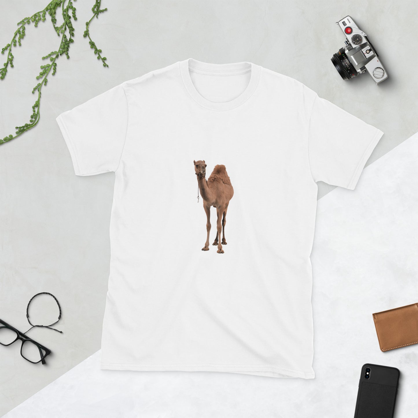 Camiseta unisex de manga corta CAMEL