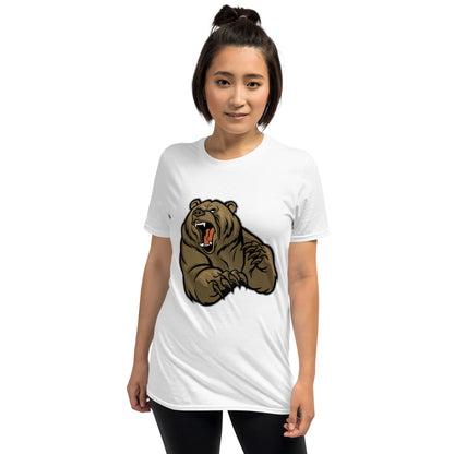 Унисекс тениска с къс ръкав BEAR ART