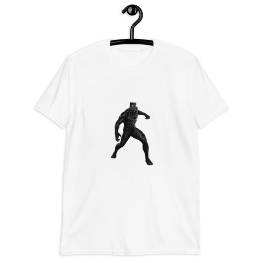 Camiseta Unisex de Manga Corta PANTERA NEGRA