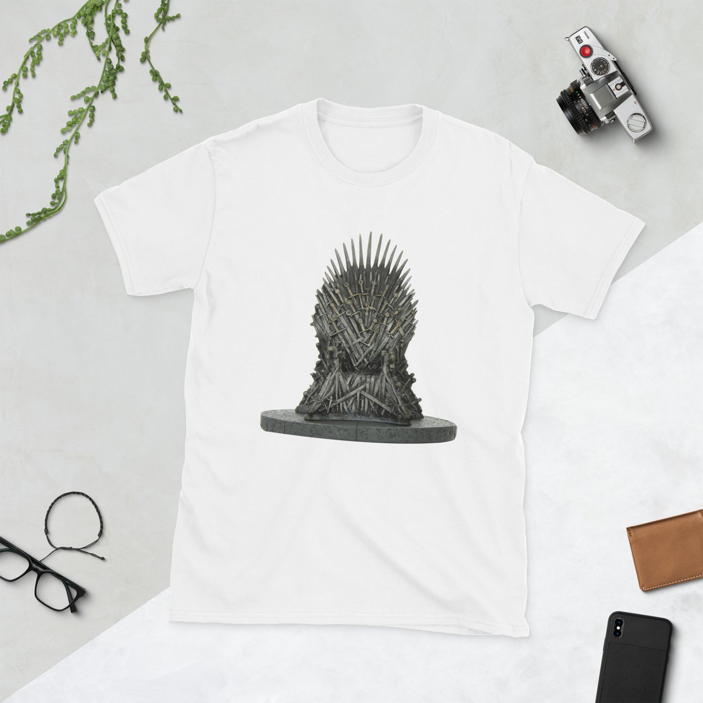 Short-Sleeve Unisex T-Shirt GAME OF THRONES THE THRONE