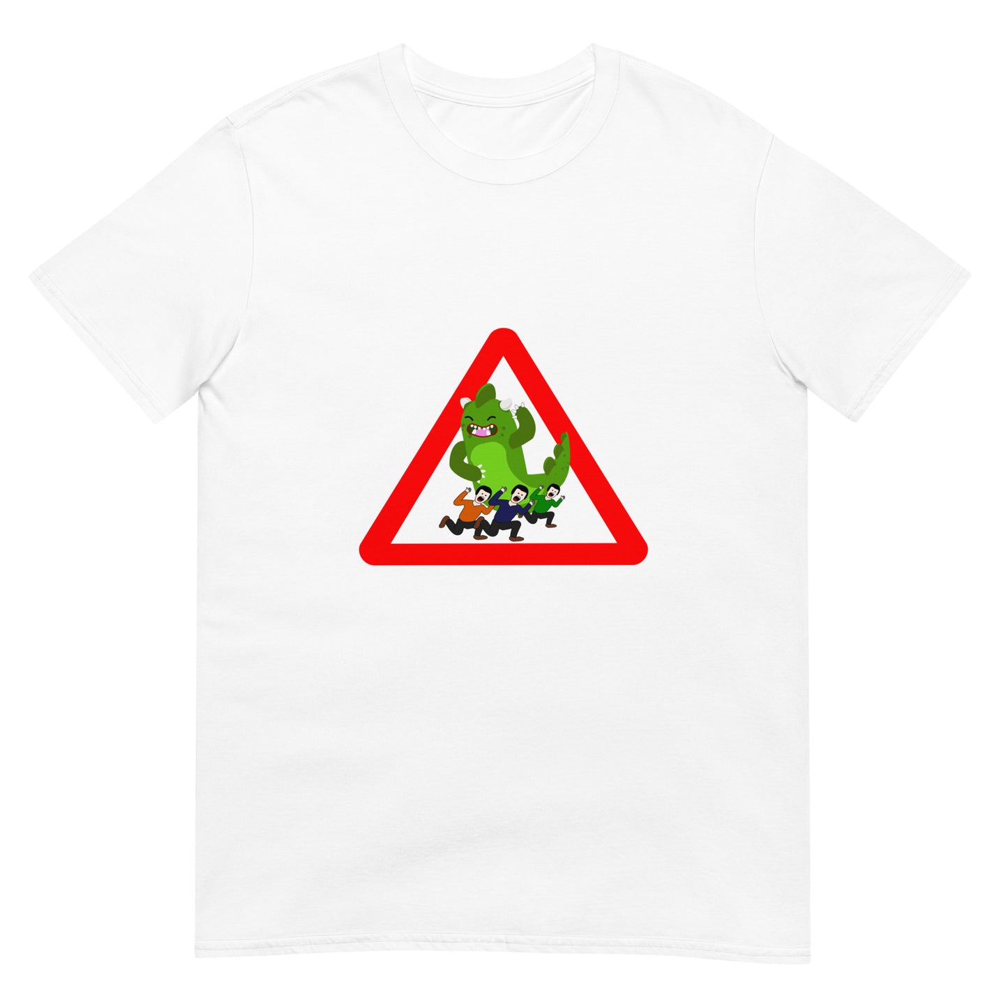 Camiseta unisex de manga corta GODZILLA FUNNY