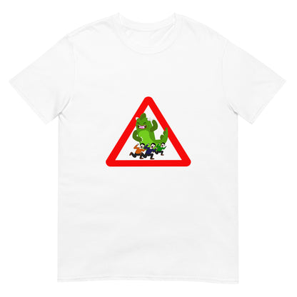 Унисекс тениска с къс ръкав GODZILLA FUNNY