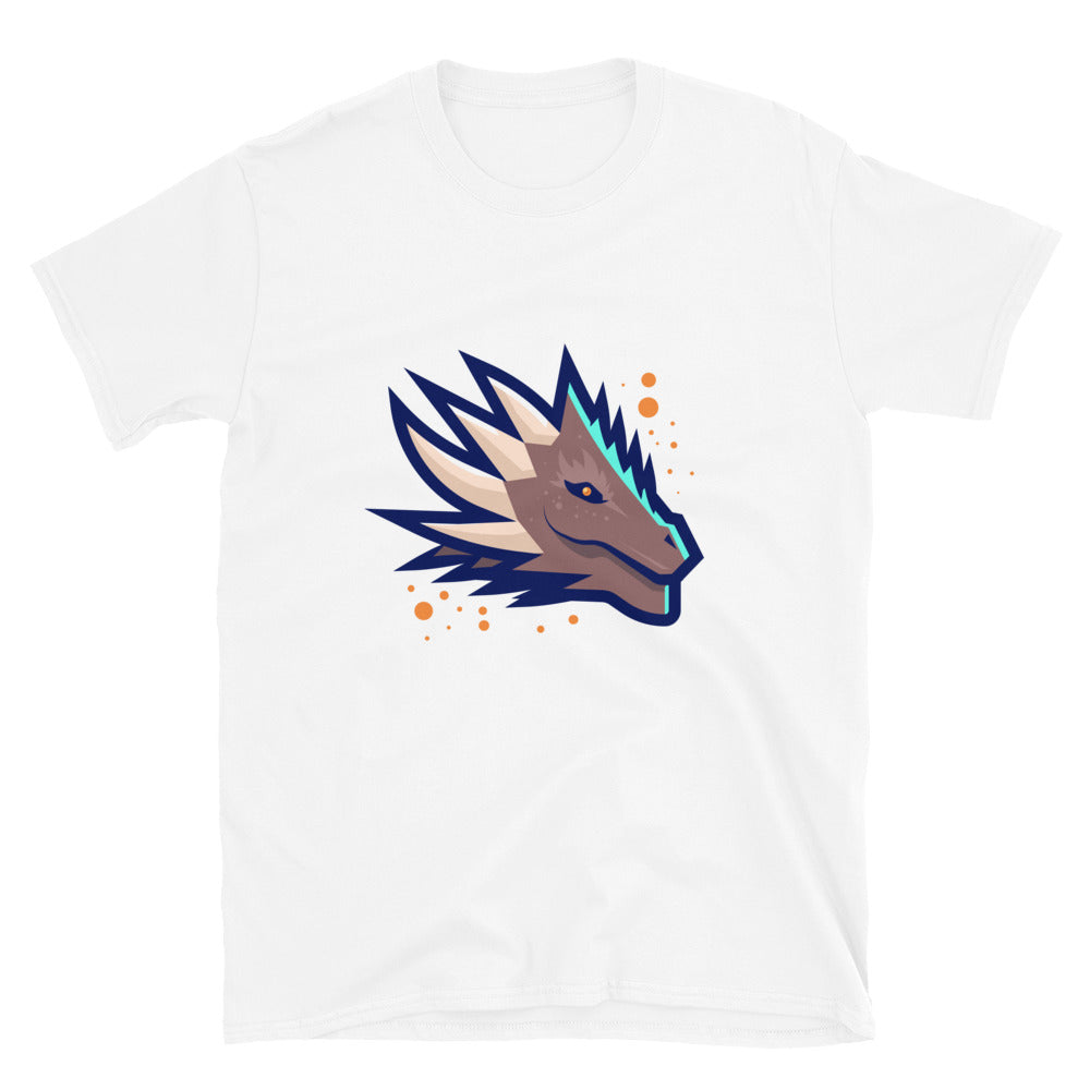 Camiseta unisex de manga corta DRAGON HEAD ART