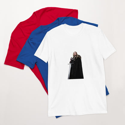 Унисекс тениска с къс ръкав NED STARK