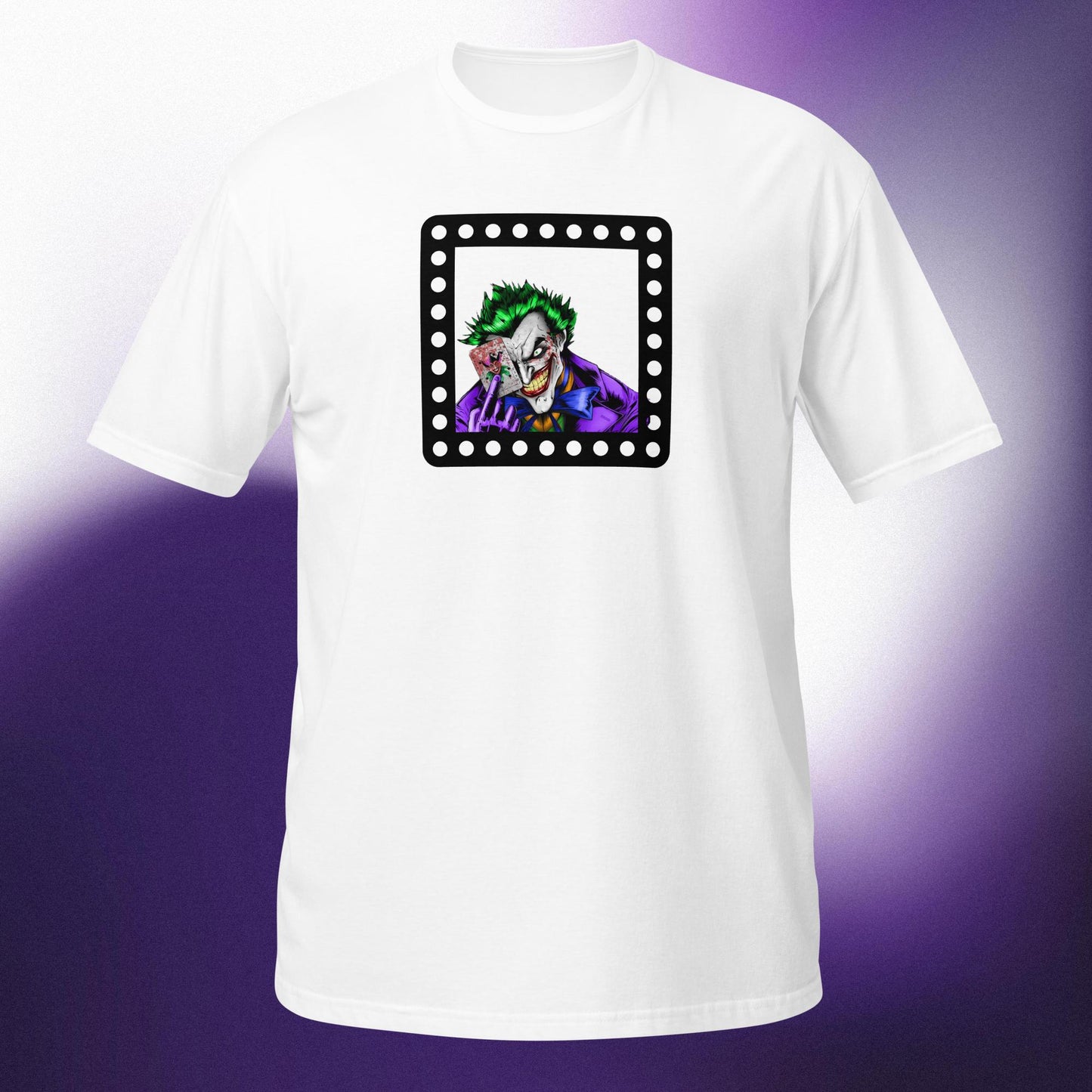 Camiseta Unisex de Manga Corta EL JOKER EN UN CUADRO