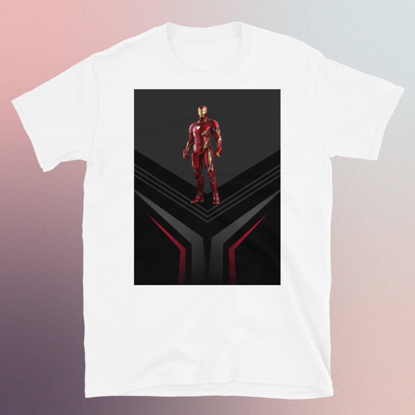 Camiseta unisex de manga corta IRON MAN