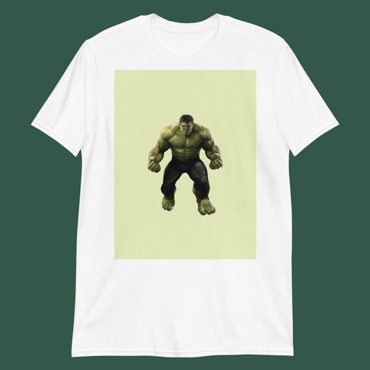 Camiseta unisex de manga corta HULK VERDE