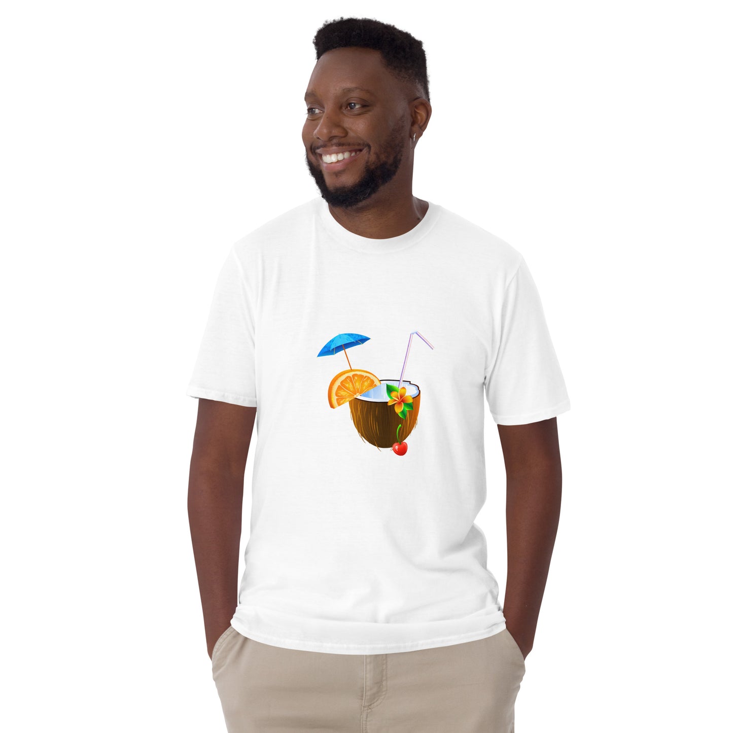 Short-Sleeve Unisex T-Shirt COCONUT COCKTAIL