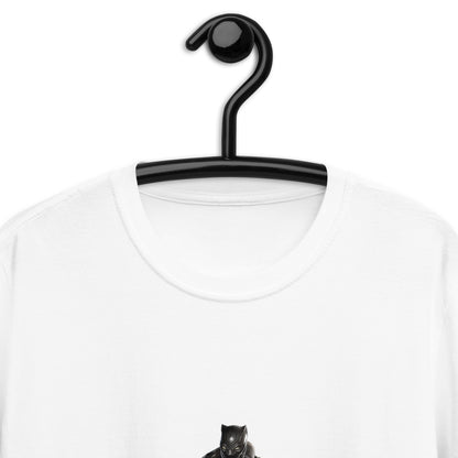 Унисекс тениска с къс ръкав BLACK PANTHER