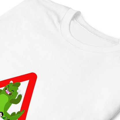 Унисекс тениска с къс ръкав GODZILLA FUNNY