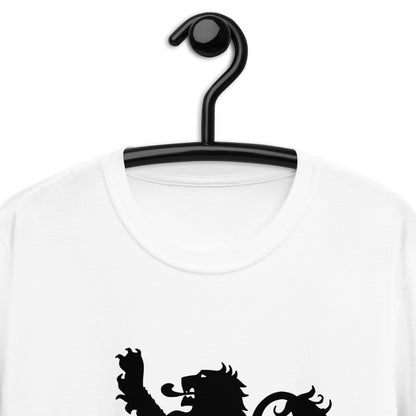 Унисекс тениска с къс ръкав LANNISTER LOGO MONOCHROME