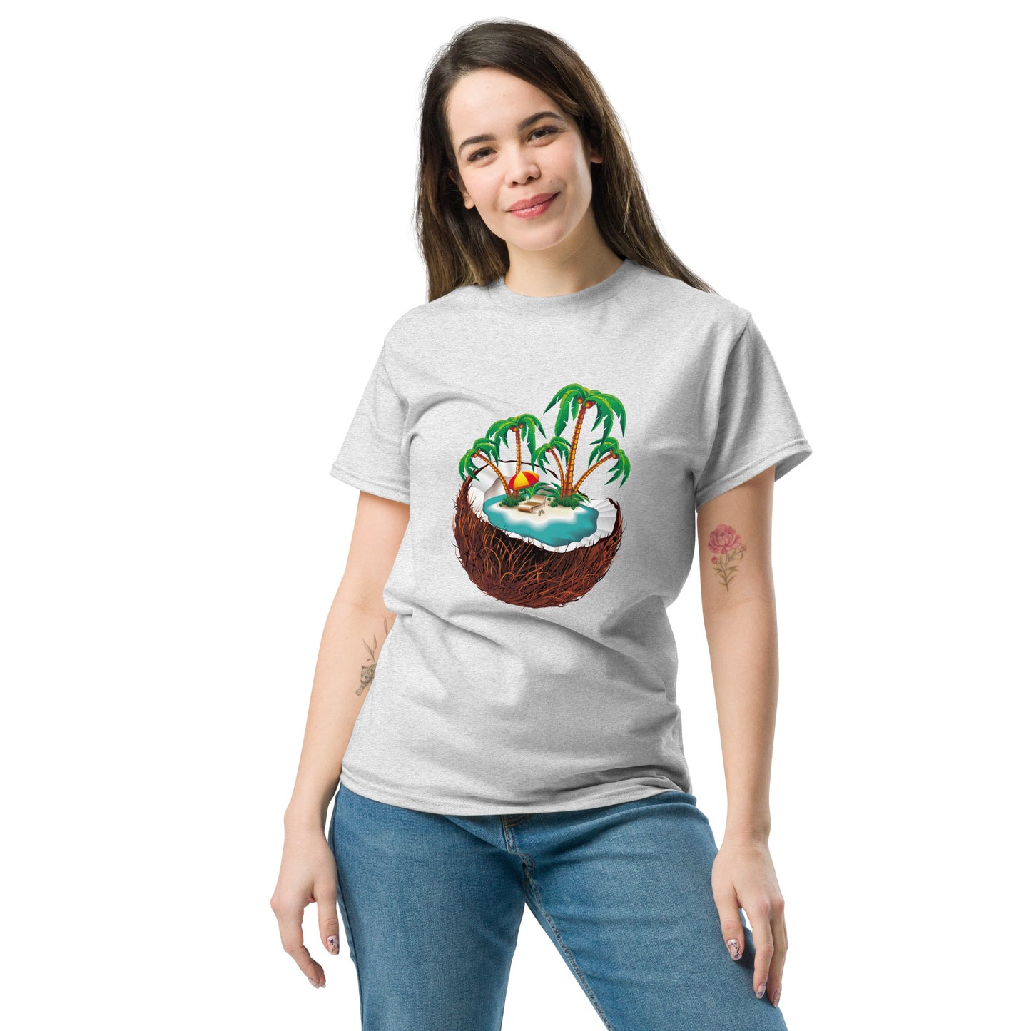 Unisex classic tee COCONUT ISLAND