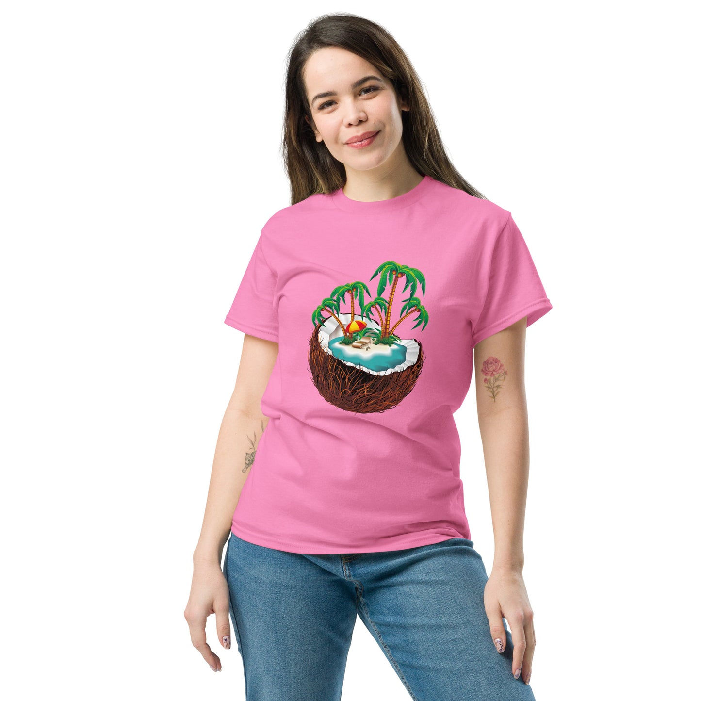 Unisex classic tee COCONUT ISLAND