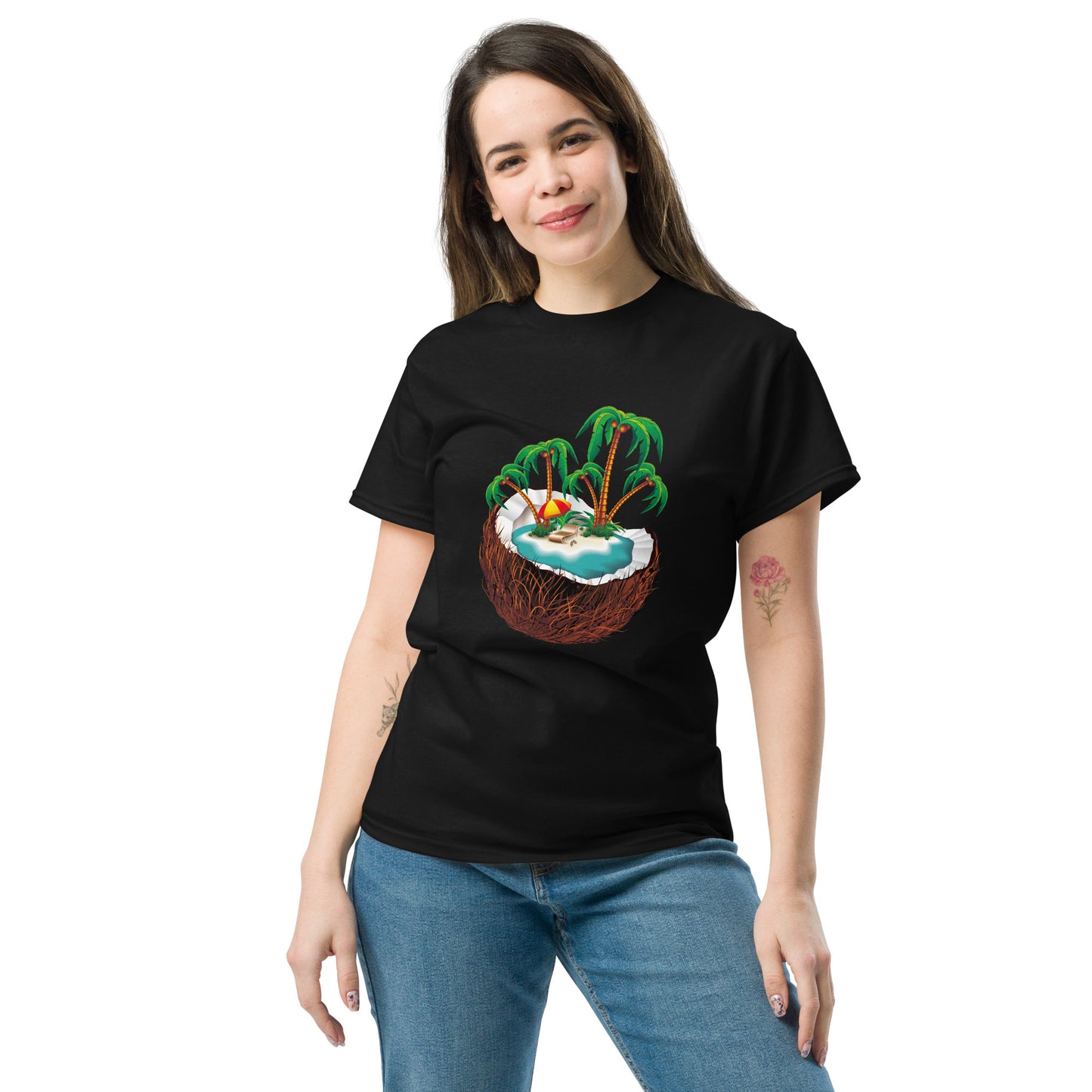 Unisex classic tee COCONUT ISLAND