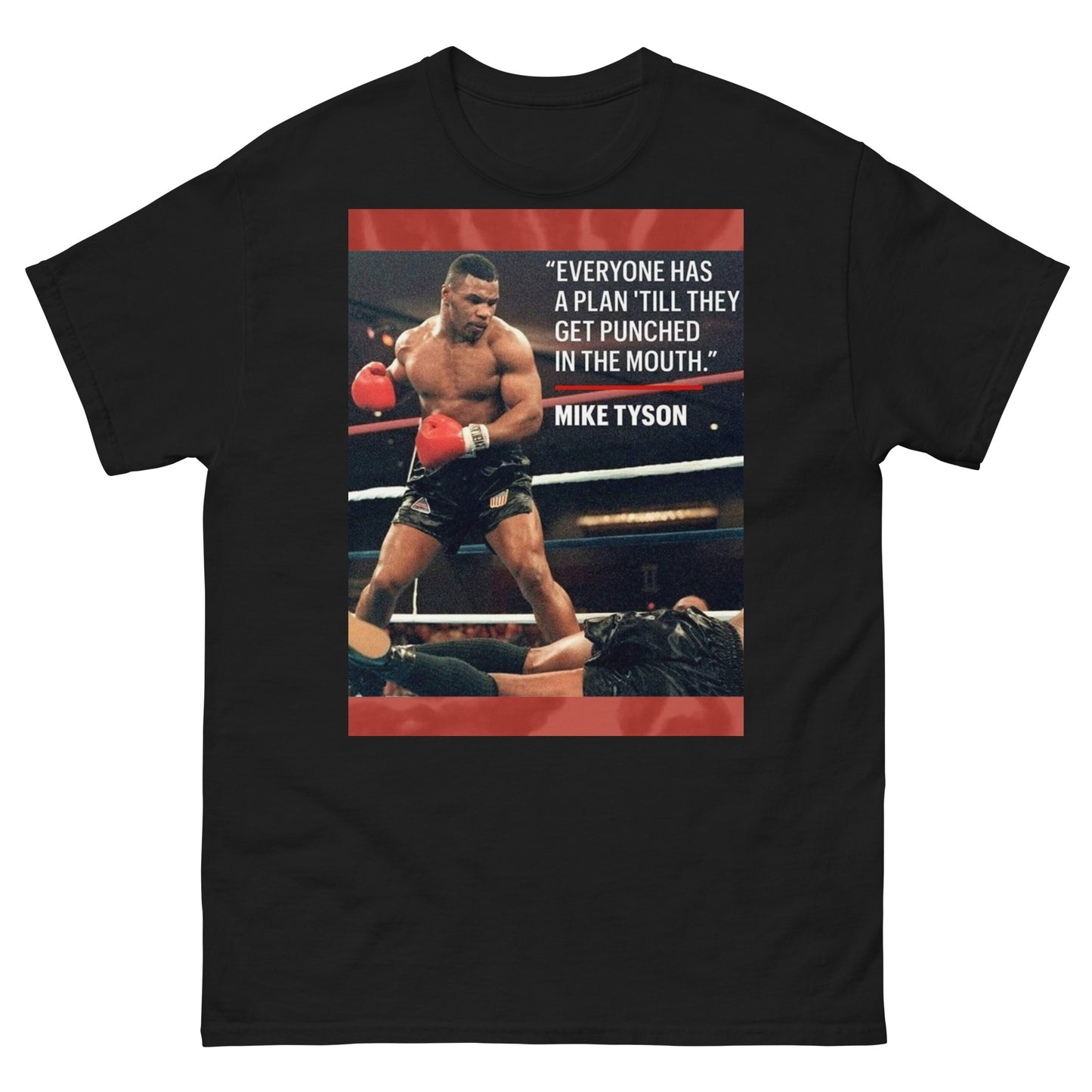 Unisex classic t-shirt MIKE TYSON 4