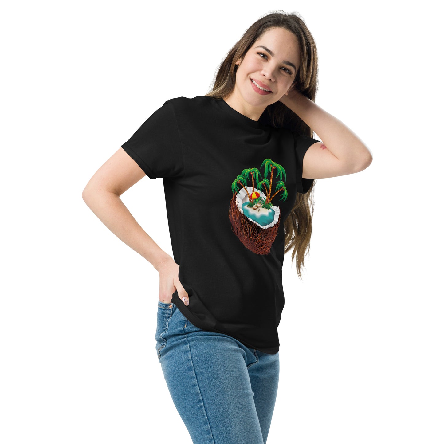 Unisex classic tee COCONUT ISLAND